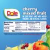 Dole Cherry Mixed Fruit Fruit Bowls Snack in 100% Fruit Juice 12 - 4 oz Cups view 2