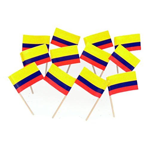 Colombia | Colombian Flag Toothpicks (100)