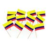 Colombia | Colombian Flag Toothpicks (100) view 1