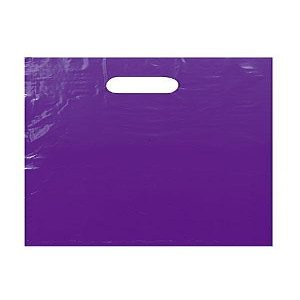 Plastic Merchandise Bag in Purple Finish - Count of 1000