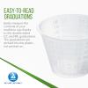Dynarex Medicine Cups, 1 Ounce, Made with Translucent Plastic, For Measuring and Dispensing Liquid and Medication, Includes Easy-to-Read CC and ML Graduations, 1 Case of 5000 Dynarex Medicine Cups view 3