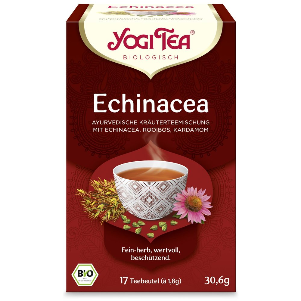 Yogi Tee, Aura-Tee Ayurvedische Teemischung, Biotee, einmalig in der ausgewogenheit und beschtzenden Kraft seiner Teegewrze, 15 Teebeutel, 30g