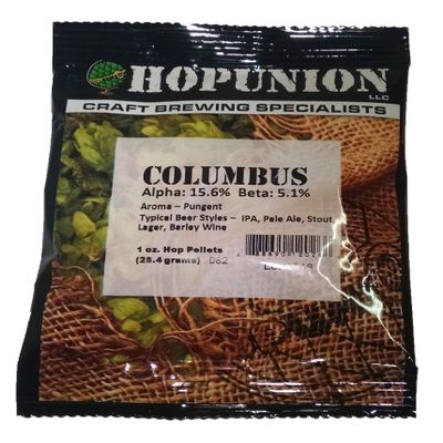 Hopunion US Hop Pellets for Home Brew Beer Making (US Columbus)