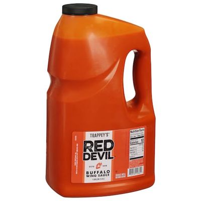 Trappeys Buffalo Wings Complete Sauce, 1 Gallon - 4 per case.