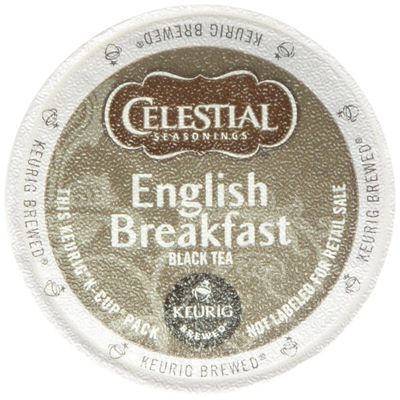 Celestial Seasonings English Breakfast Black Tea, 24 Count