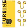 Rhinomed Turbine Nasal Dilator for Athletic Breathing - Large 3pk - Improves Airflow During Exercise - Nasal Dilators for Exercise - Internal Nasal Dilator - Lightweight view 1
