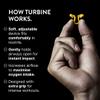 Rhinomed Turbine Nasal Dilator for Athletic Breathing - Large 3pk - Improves Airflow During Exercise - Nasal Dilators for Exercise - Internal Nasal Dilator - Lightweight view 4