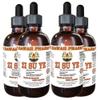 Zi Su Ye Liquid Extract, Zi Su Ye (Folium Perillae) Leaf Tincture, Herbal Supplement, Hawaii Pharm, Made in USA, 4x4 fl.oz view 1