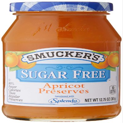Smucker's Sugar Free Apricot Preserves, 12.75 Ounces