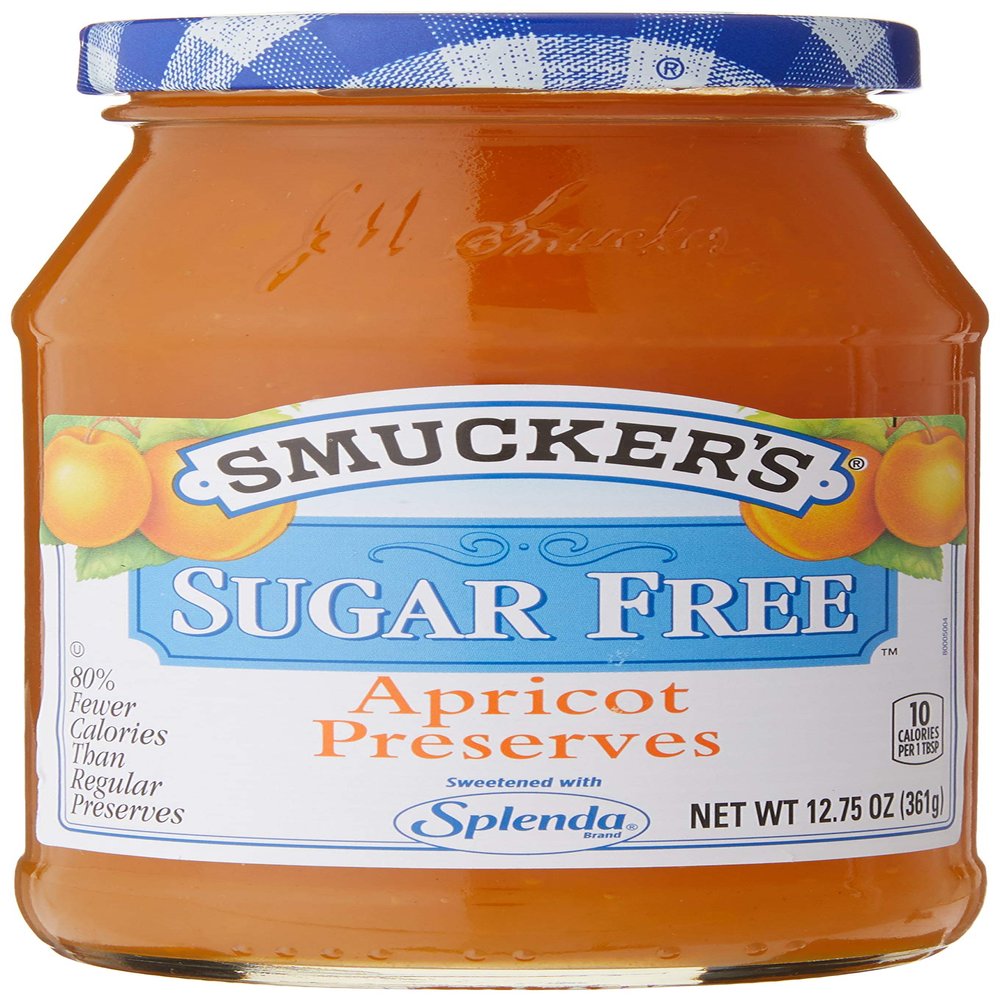 Smucker's Sugar Free Apricot Preserves, 12.75 Ounces