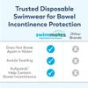 Swimmates Adult Swim Underwear, Pull-Up with Tear-Away Side Seams, Unisex, Disposable, Large (44"- 54" Waist), 18 Count (Case of 4) view 3