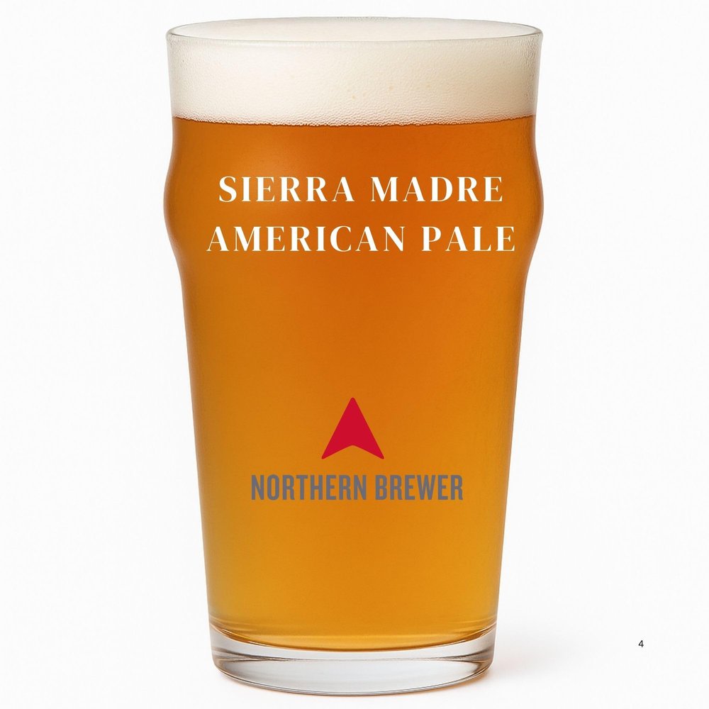 Northern Brewer - Sierra Madre American Pale Ale Extract Beer Recipe Kit - Makes 5 Gallons