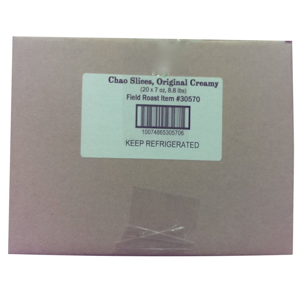 Chao Cheese - Creamy Original, 140 oz Case (4 Packs of 50 Slices)