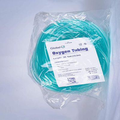 Carefusion Crush Resistant Oxygen Tubing - 50' Tubing, Green - 1 Each Each
