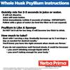 Yerba Prima Psyllium Whole Husks Colon Cleanser, 12 Ounce (Pack Of 3) view 3