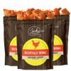 Buffalo Wing All Natural Chicken Jerky - 3 PACK - 100% Whole Muscle Chicken - Low Sodium, No Added Preservatives, No Added Nitrates & No Added MSG - 7.5 oz. total view 1