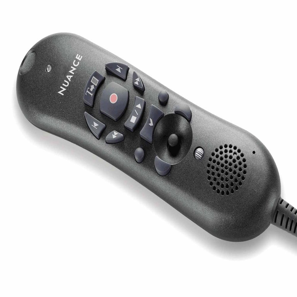 Nuance Dragon Medical Practice Edition 2 Microphone with Cradle - Powermic II