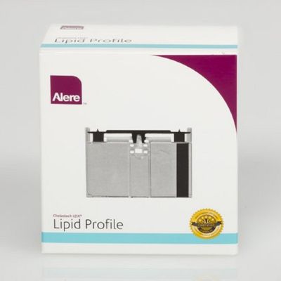 Alere 10-989 Rapid Diagnostic Test Cholestech LDX Lipid Profile Total Cholesterol/HDL (High Density Lipoprotein)/TRG (Triglycerides) (Pack of 10)