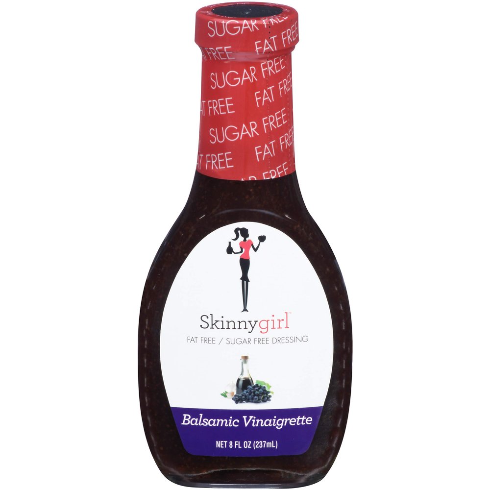 Skinnygirl Sugar Free Gluten Free Salad Dressing, Balsamic Vinaigrette, 8 Ounce