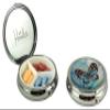 Designer Pill Box by Houder - Decorative Pill Case with Gift Box - Carry Your Meds in Style (Blue Butterfly) view 2