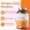 Purity Labs Organic Turmeric Curcumin Supplement with Piperine 2,250 MG/Serving | 95% Curcuminoids Turmeric Supplements, Antioxidant Joint Pain Relief, Muscle & Brain Support | Non-GMO - 120 Capsules view 2