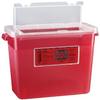 Bemis Healthcare 303 030 Translucent Red Sharps Container, 3 gal (Pack of 12) view 1