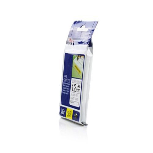 Brother TZe-S231 12mm (0.5), Length of 8M, Black on White Compatible