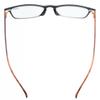 Eyekepper Ultrathin Flex Frame 5-pack 80's Reading Glasses Black Frame Tortoise Arm +0.75 view 4
