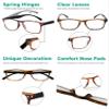 Eyekepper Ultrathin Flex Frame 5-pack 80's Reading Glasses Tortoise Frame Black Arm +0.75 view 3