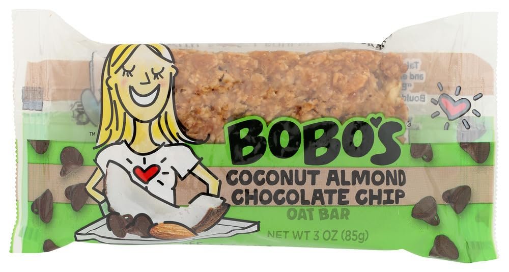 Bobo's Chocolate Almond Gluten Free Oat Bar (12x3Oz)