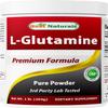 Best Naturals L-Glutamine Powder - 1 Pound - 100% Pure and Free Form - Glutamine Recovery Powder - Clinically Proven Recovery Aid for Men and Women (817716014555) view 1