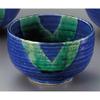  Don Deep Sea Oribe Natsume 4.5 Bowl, 5.4 x 3.1 inches (136 x 80 mm), Japanese Tableware, Udon, Buckwheat Restaurant, Ramen, Commercial Use view 1