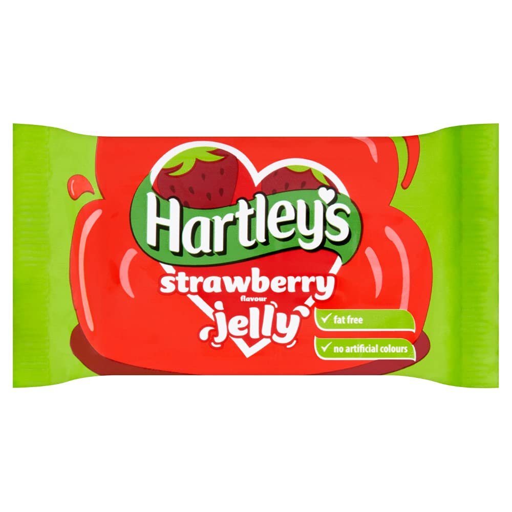 Hartley's Strawberry Jelly Cubes, 135 g