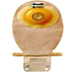 SenSura Convex Light, Standard Wear EasiClose Wide Outlet 1-Piece Pouch With Belt Tabs - Pre-Cut: 1 1/8" (28 mm), Opaque