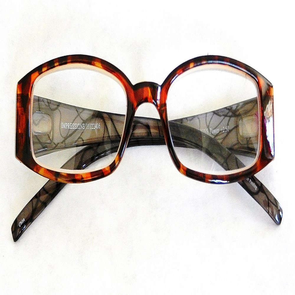 +1.50 "Zoom Impressions" Reading Glasses (343) + FREE Cleaning Cloth