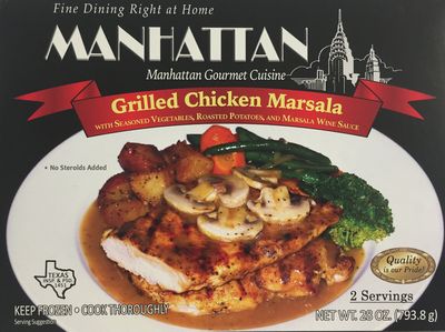 Grilled Chicken Marsala