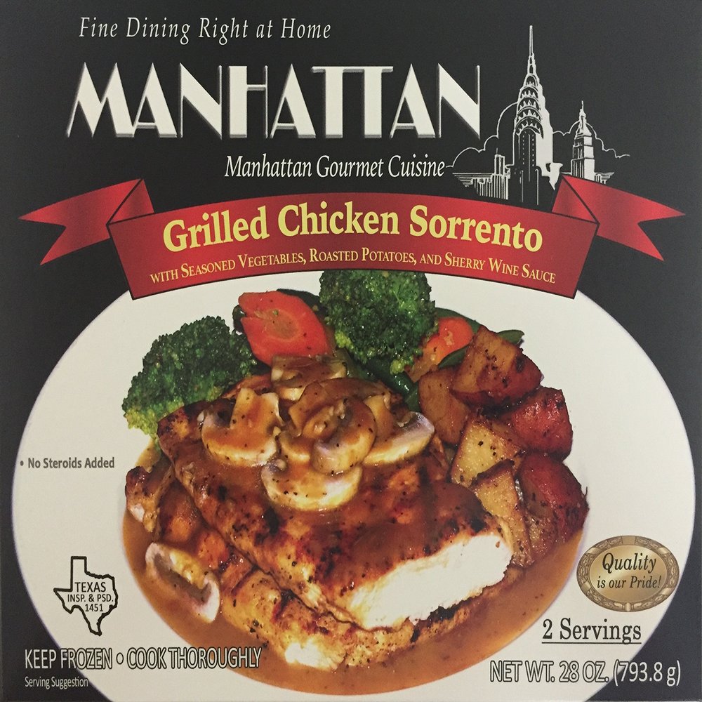 Grilled Chicken Sorrento
