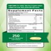 Nature's Truth Burpless Fish Oil 2400mg | 250 Softgels | 720 mg Omega 3 | Natural Lemon Flavor Pills | Non-GMO & Gluten Free Supplement view 2