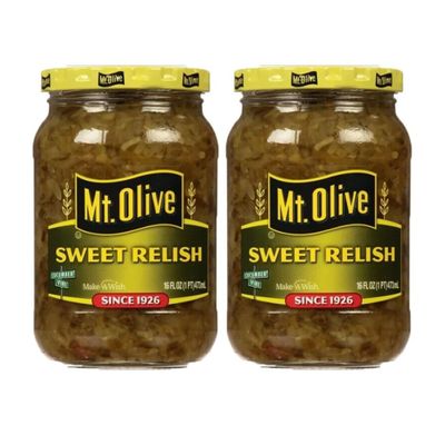 b'Mt. Olive Sweet Relish 16 Oz (Pack of 2)'