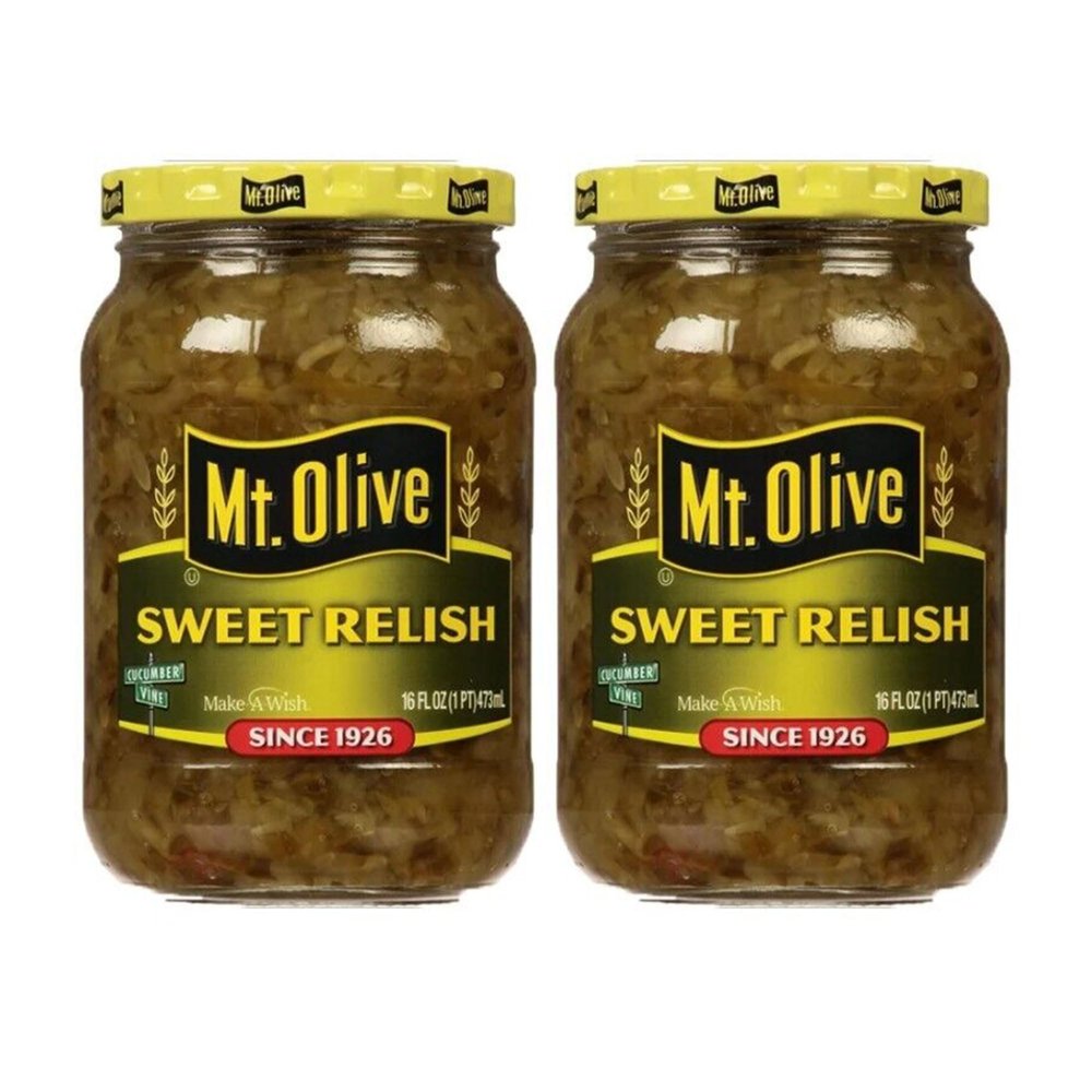 b'Mt. Olive Sweet Relish 16 Oz (Pack of 2)'