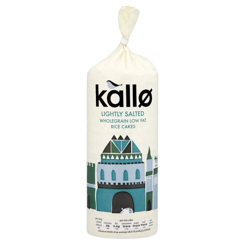 Kallo Low Fat Rice Cakes (130g) - Pack of 2