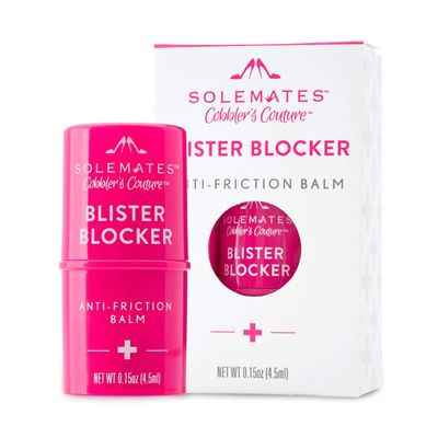 Solemates Anti Friction Balm - Blister Blocker  Natural, Unscented, Long Lasting Chafing Relief  Cruelty Free  Travel Friendly  Hypoallergenic