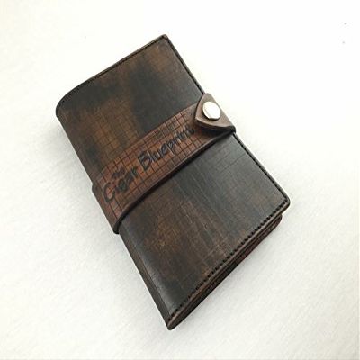 Cigar Blueprint Leather Dust Cover