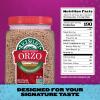 RiceSelect Whole Wheat Orzo Rice-Shaped Pasta, Non-GMO, Vegan, 1.66 Pound (Pack of 1) view 2