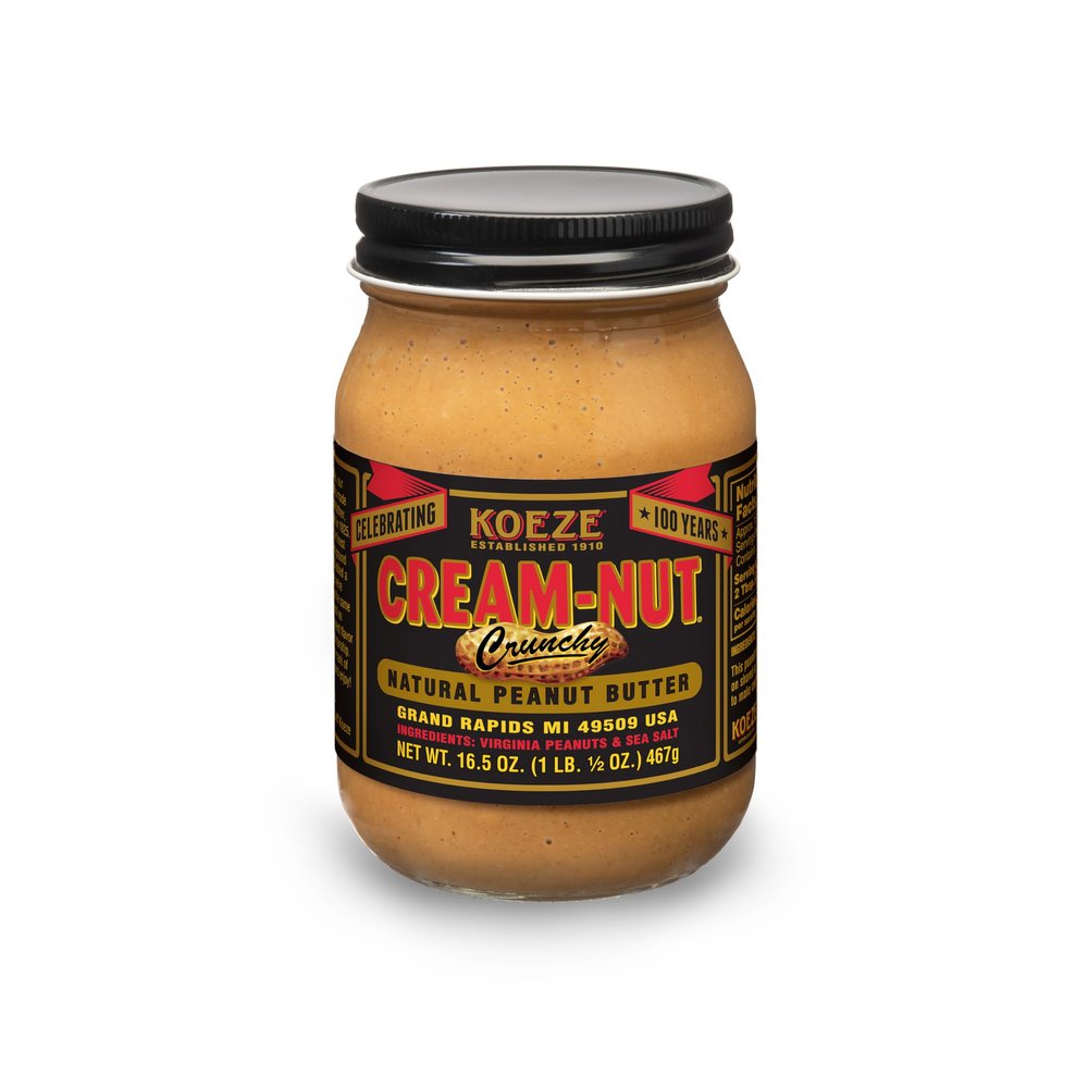 Cream-Nut Crunchy Natural Peanut Butter