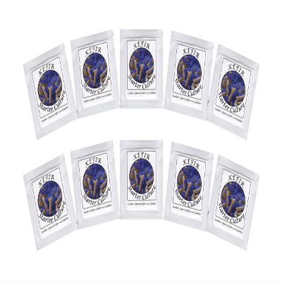 Kefir Starter Culture - Pack of 10 Freeze Dried Sachets (10)