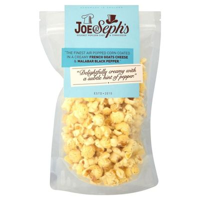 Joe & Seph's Popcorn - Goats Cheese & Black Pepper (90g) - Pack of 6