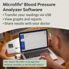 Microlife Series 500 Automatic Upper Arm Blood Pressure Monitor for 2 Users, Stores Up to 198 Results, Wide-Range Cuff Fits Adult Arms <16.5 in (Size M  L), Smart Tracking Software view 3