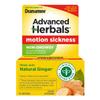 Dramamine Motion Sickness Relief, Non-Drowsy, Naturals with Ginger, 18 Ct. (Pack of 2) view 2