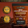 Paleo Pro 26G Beef Protein Powder - Grass Fed Protein Powder Isolate - Pure Animal Based Pastured & Cage-Free | Dairy & Gluten Free, Natural & Clean Proteins for Paleo & Keto - 15 Days Supply Vanilla view 4